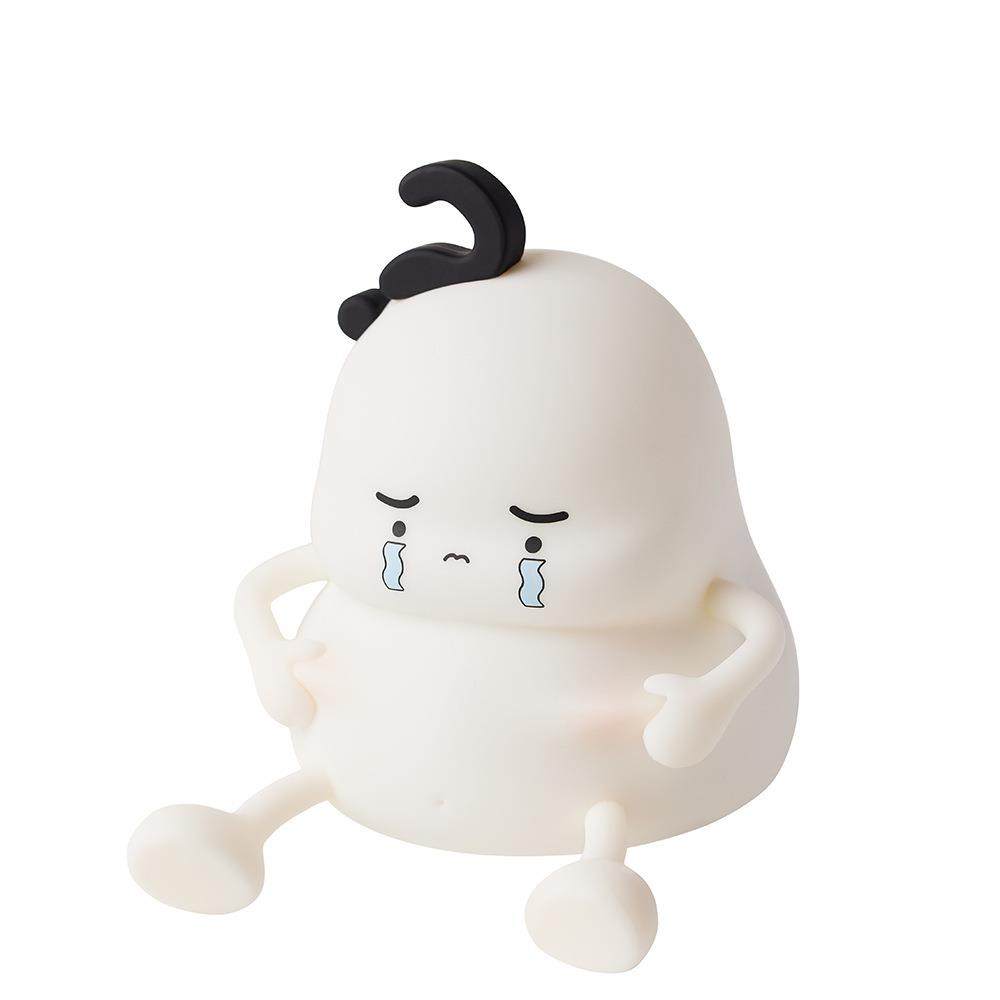 新款不分梨拍拍灯小胖硅胶灯女生儿童卧室充电解压创意定时小夜灯