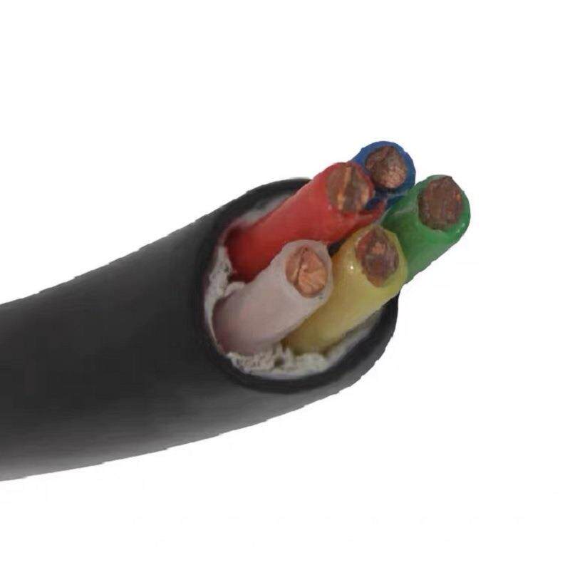 铜芯YJV电缆线2345芯1.5ZR2.546平方三相线+1铠装10硬线VV22