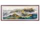 新中式 万里长城画靠山图客厅装 饰画山水画办公室挂画沙发背景墙壁
