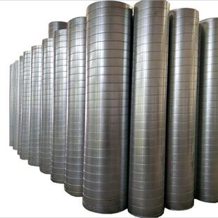 镀锌螺旋风管除尘管道三通异型管件弯头车间白铁皮管道配件