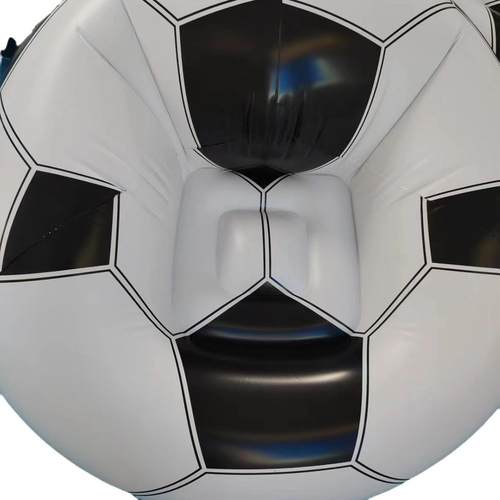 工厂直销PVC充气足球沙发懒人吹气沙发床便携式户外休闲沙发