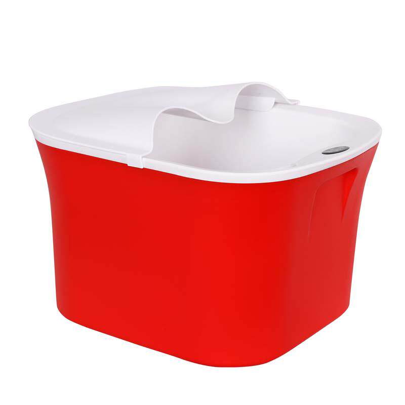 加高加厚塑料泡脚桶三层保温按摩不插电家用足浴盆张嘉倪吴昕同款