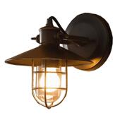 式 复古工铁艺美壁灯创意过195室道阳台单头内壁灯供业货古镇