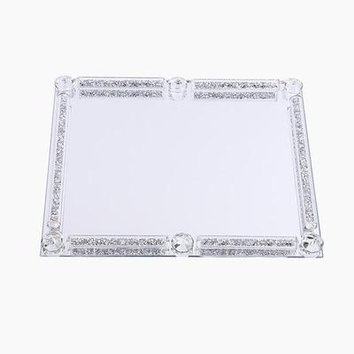 现代简约厅家居饰托品简约透晶明水盘样房售楼处客茶几装LCB饰托