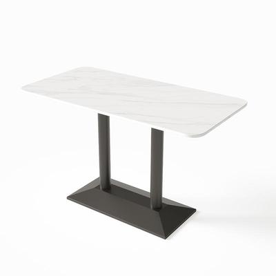 学食餐堂桌椅组合学校餐厅餐桌公MYJ8998司工生厂员工饭堂人连四