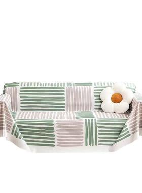 夏季冰能丝沙UOG发盖布巾沙发套罩新款224防滑万高颜值0通毯用沙