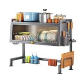 柜门水置物架台面收碗盘纳置SCJ 6966物带房多功能洗碗架碗槽碟架