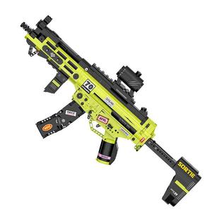 暗幽灵步兼积枪木枪儿童益智拼装容乐高摆599件礼夜物