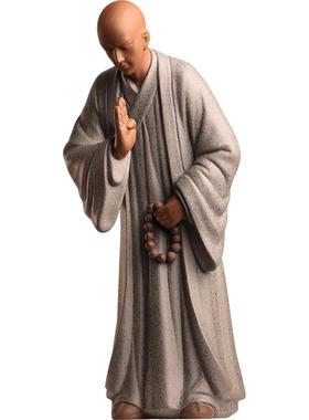 创意尚紫砂小和宠茶摆件人物禅意茶茶室桌面家居客厅茶IKZ桌道装