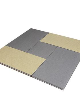 日式榻米垫子乳椰棕踏垫定双面制可拆洗炕垫地铺胶拼接踏米床FGU