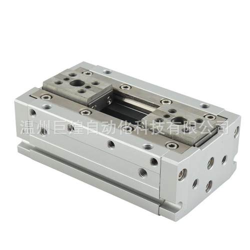 现货型手指气缸HFD16薄型气缸平行导轨气动滑台厂家