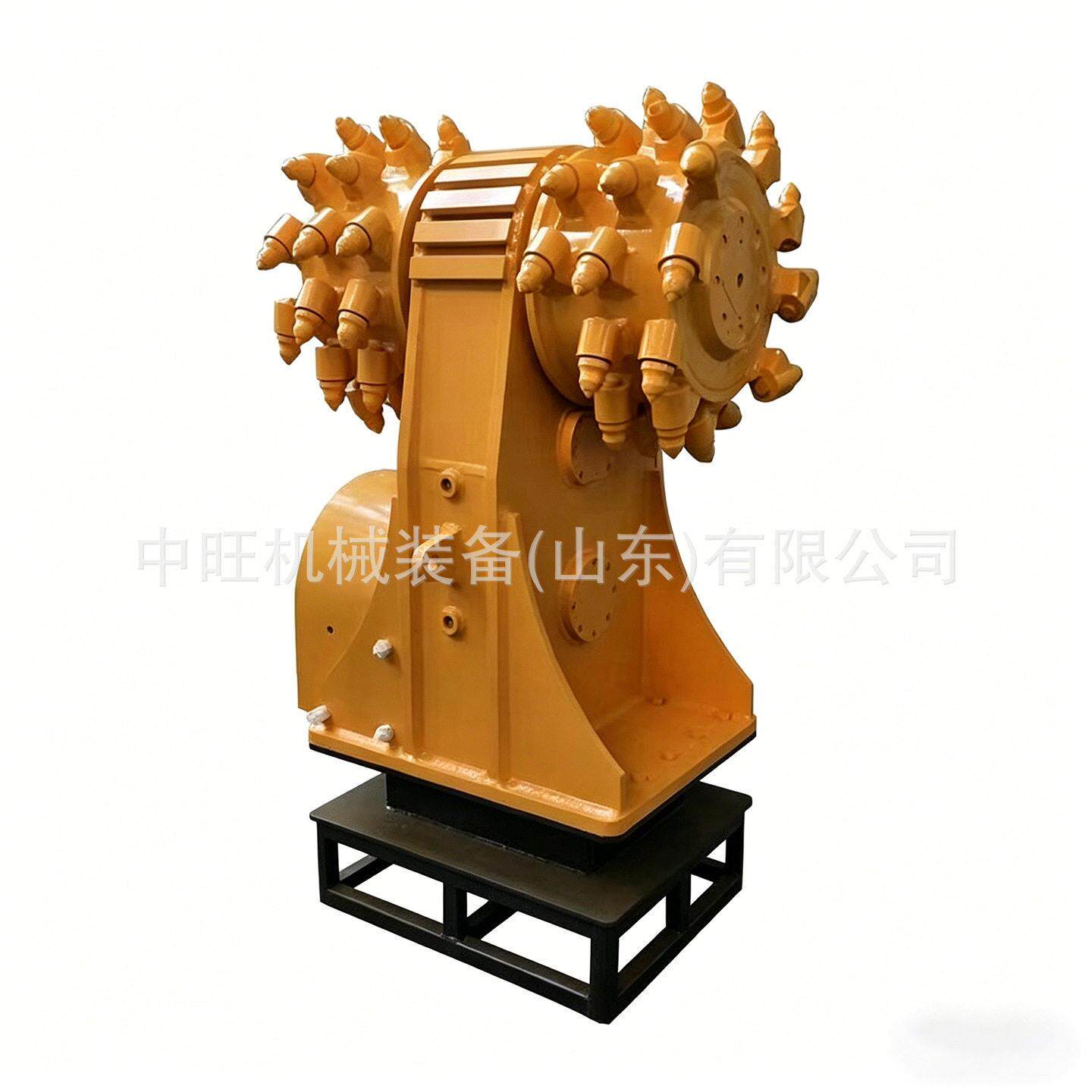 挖掘机铣挖机边坡支护开沟开槽用铣刨头液压横向纵向铣刨头