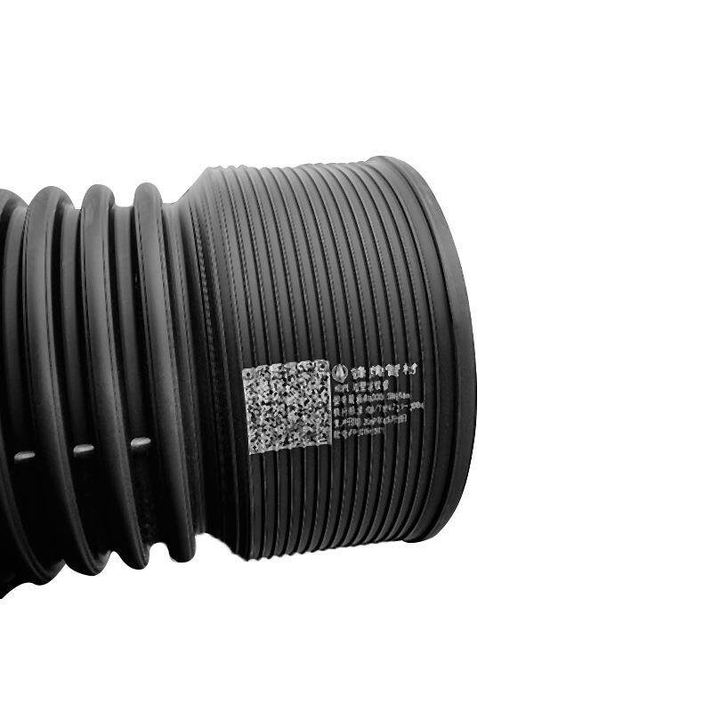 锋牌HDPE双壁波纹管dn600大口径埋地排污管高密度聚乙烯sn8排水管