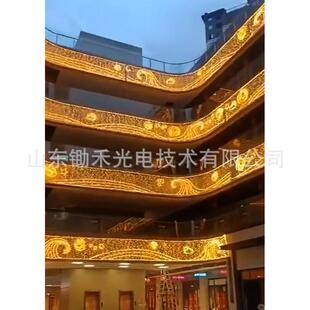 1624意厂销售户外墙体灯饰画灯光亮化家LED装饰灯创灯幕墙夜景