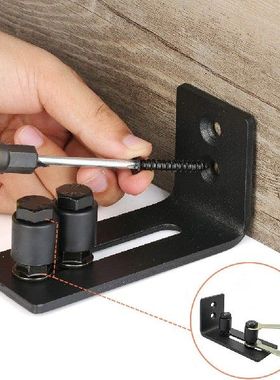 1set Durability Sliding Barn Door Floor Guide Adjustable