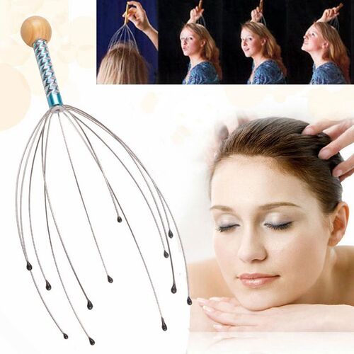 极速1Pcs Head Claw Massager Hair Neck Body Relax Massage Oct
