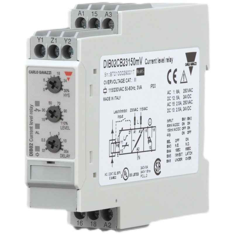 (议价)DIB02CB23150MV监控保护继电器全新原装CARLOGAV