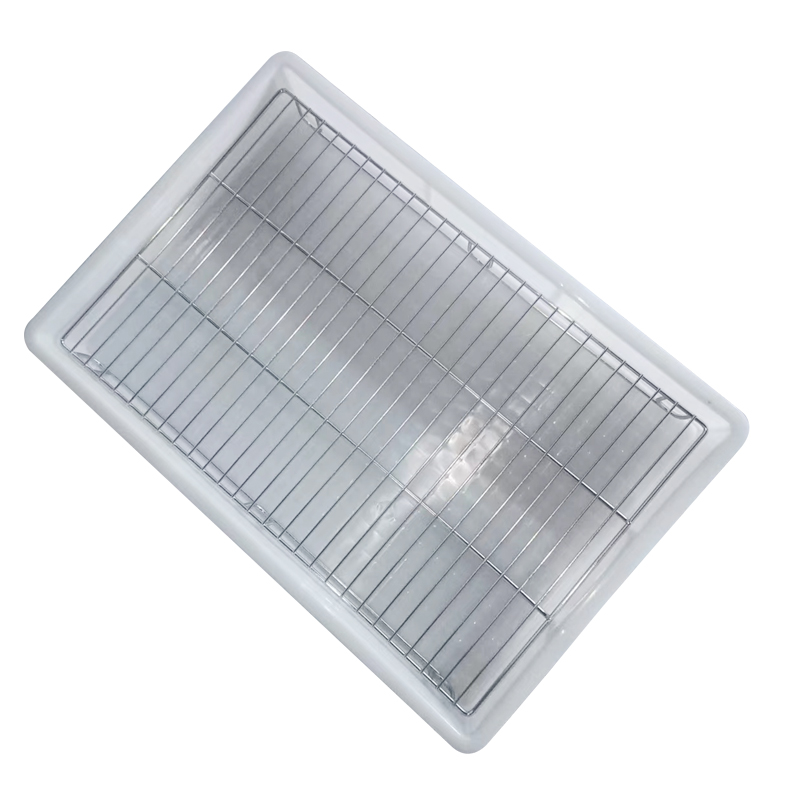 定制不锈钢猫狗兔宠物厕所 自制DIY大小型犬狗厕所防踩屎漏粪加高