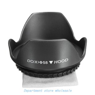 极速SLR Lens For Canon Flower Petal Reversible 58mm Hood