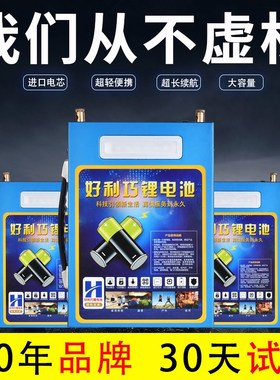 速发12V伏锂铝容量聚合物动力蓄理电瓶大0瓶8电安100A