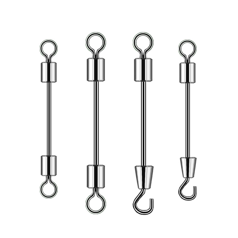 现货速发闭口别针快速铅皮座连接器8字环开口八字环金属转环垂钓