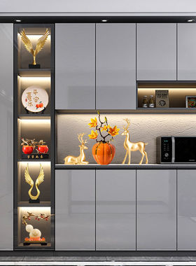 速发高档客厅酒柜装玄摆件乔迁新房家居电视工饰关轻奢办公室柜艺