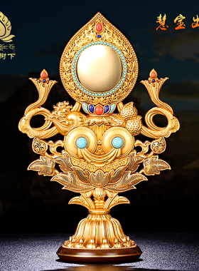 速发慧宝纯铜供妙欲具合摆件摆件五妙语摆件家用供组八五摆件