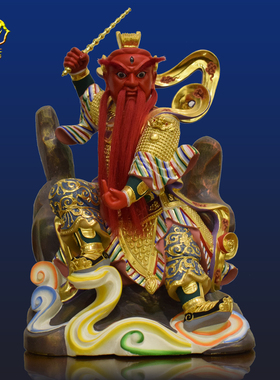 速发一心木16寸像香樟斋木雕天王君神像王灵官佛老太乙雷声应化尊