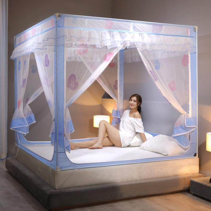 蚊帐家用2025新款儿童婴儿防摔蒙古包免安装宝宝防止掉床高级卧室,床上用品,蚊帐,淘宝优惠券,粉丝福利购,淘宝优惠卷