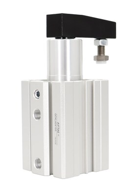 精选亚德客回转下压夹紧气缸QCKL/R12/16/20/25/32/40X10X20X30X5