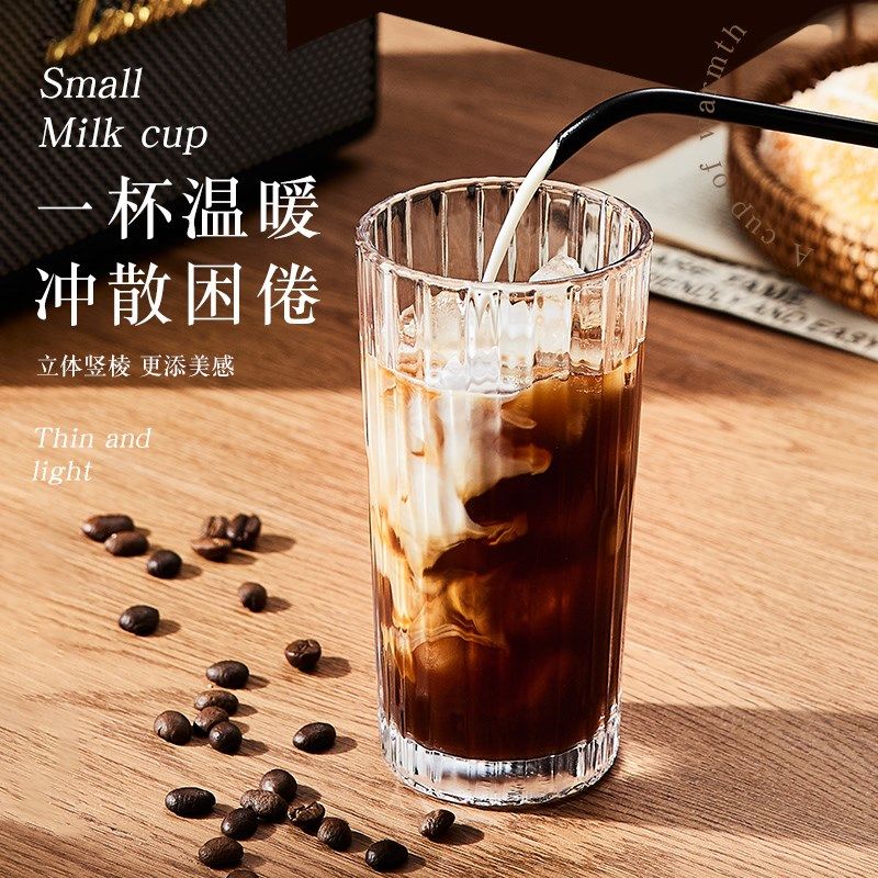 精选家用耐热玻璃喝水杯子套装咖啡杯客厅待客轻奢高级感泡绿茶牛,餐饮具,玻璃杯,淘宝优惠券,粉丝福利购,淘宝优惠卷