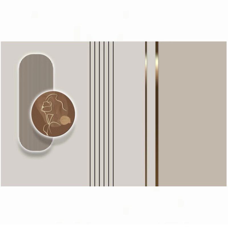 电视背景墙壁布现代简约客厅沙发卧室壁纸新款奶油风轻奢壁画墙布