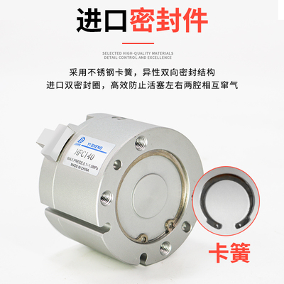 亚德客型HFCI/HFCY/HFCX16/20/25/32/40/50/二爪三爪四爪手指气缸