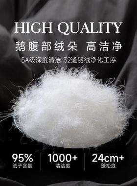 【自营】Snowman/斯诺曼轻音羽绒被95白鹅绒双人冬被加厚被子被芯