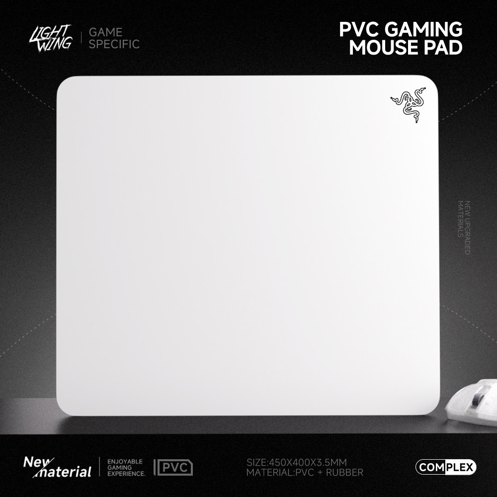 光翼树脂鼠标垫定制电竞三角洲fps游戏垫顺滑防水瓦APEX/CSGO垫子图片