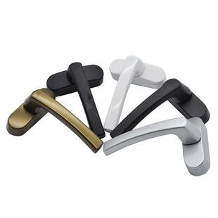 诺托外开执手断桥铝门窗把手铝合金门窗配件五金外开拨叉