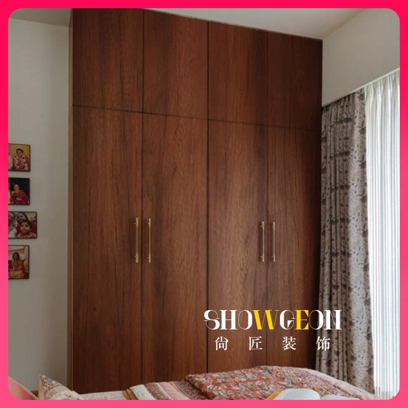 ⇛尚匠墙纸复古怀旧木纹衣柜厨房柜子贴纸旧家具翻新木板装饰