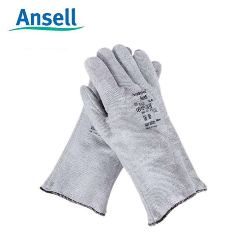 安思尔ANSELL42-474隔热耐高温手套防火烤箱工业 耐250℃劳保手套