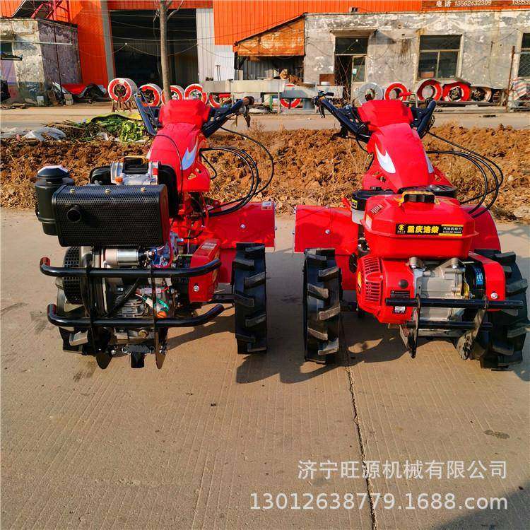 四驱柴油旋耕机开沟犁地微耕机大棚松土旋耕机