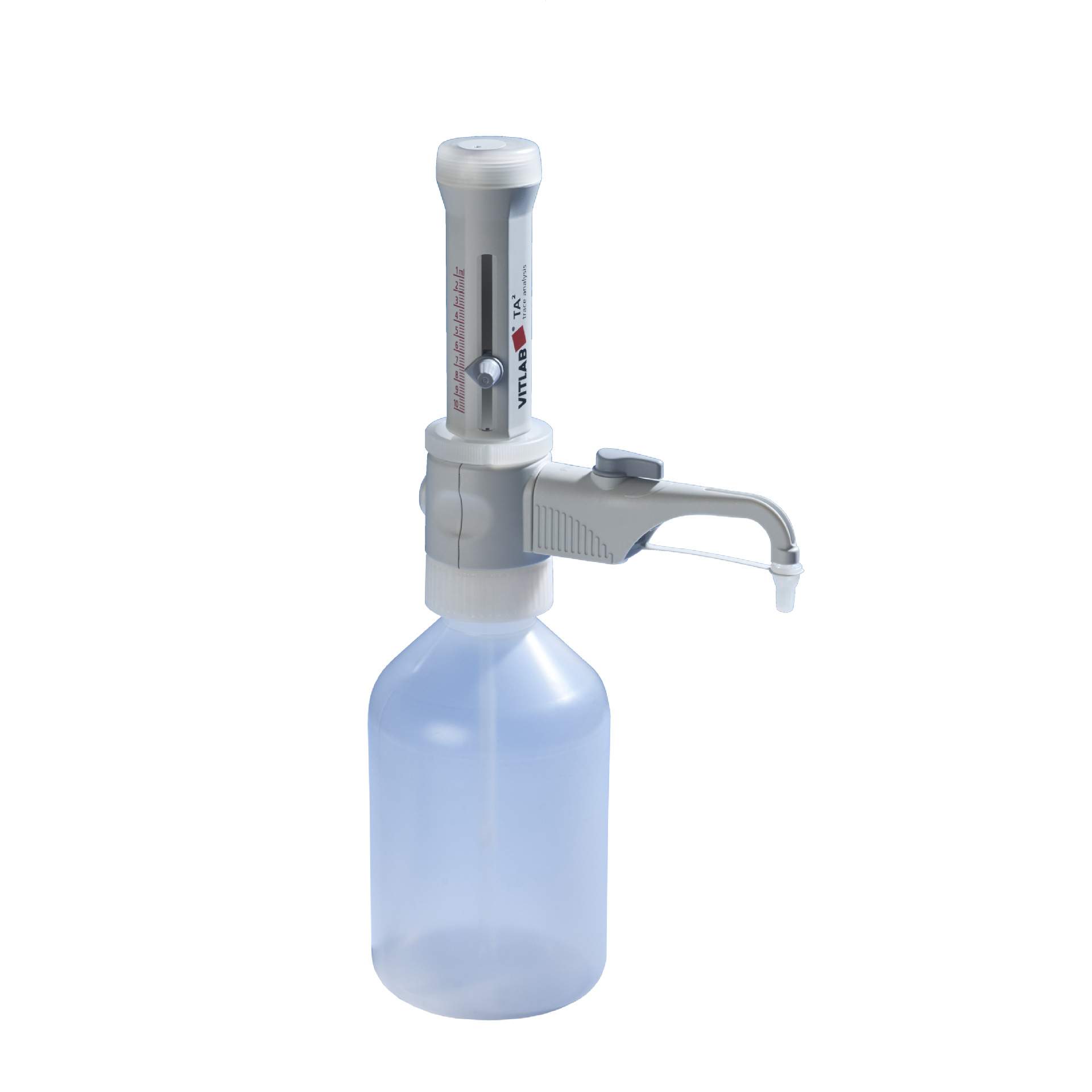 德国VITLAB TA2可调量程瓶口分液器DE-M标记痕迹分析瓶口移液器