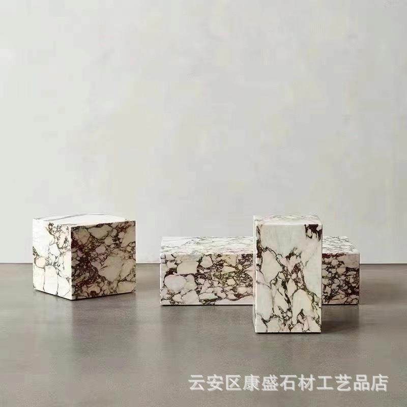天然大理石小茶几设计师款创意现代简约轻奢高级感网红边几,基础建材,脚轮/万向轮,淘宝优惠券,粉丝福利购,淘宝优惠卷