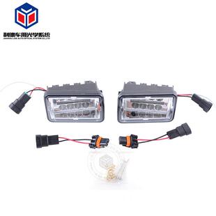 F150雾灯方形款前雾灯适用福特15-16F150