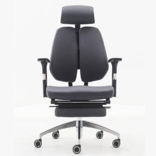 丰美爽背护腰午休可躺双背人体工学铝脚椅盟敖斐司