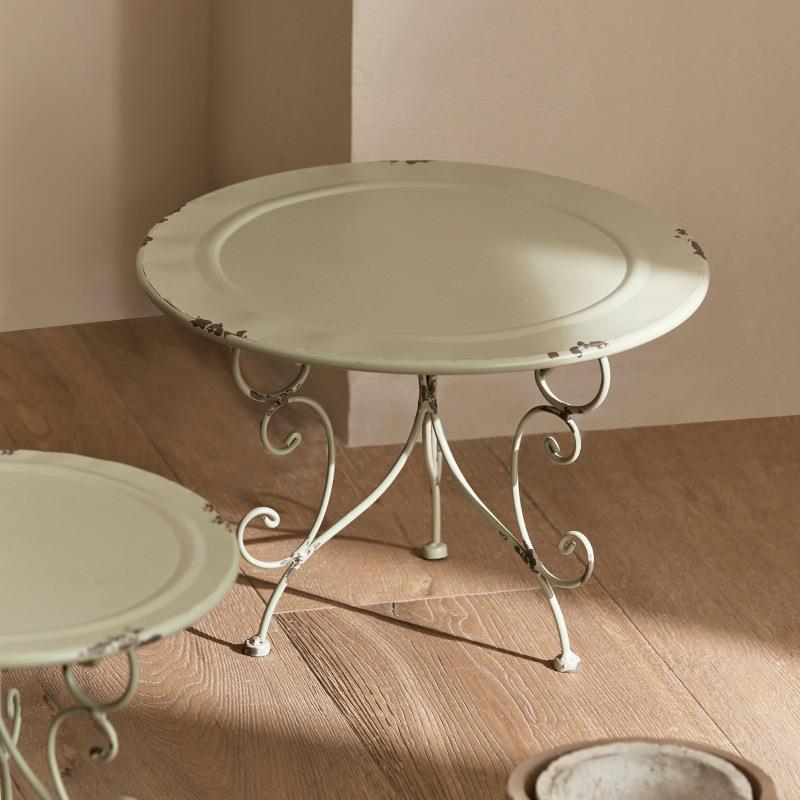 复古法式铁艺阳台花架落地花盆架子绿萝吊兰花架子客厅室内置物架