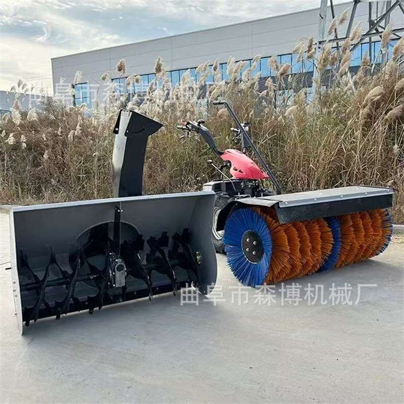 手推大马力除雪机多用途铲冰除雪抛雪机环卫物业清雪扫雪机除雪机
