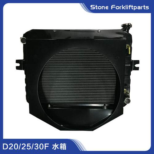 斗山叉车配件2-3吨D30F新柴490发动机液力水箱散热器总成