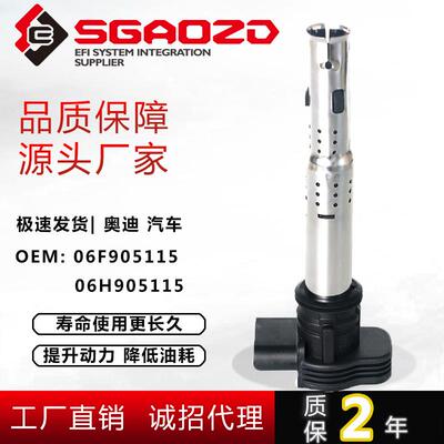 用于aodi2.0帕萨特1.8T点火线圈OE06F905115/A/B/C/F高压包