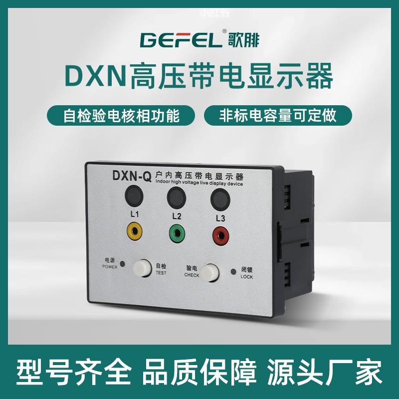户内高压带电显示器DXN-Q18自检验电102*72核相智能高压柜