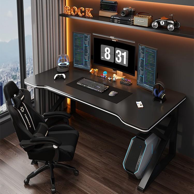 电脑桌台式电竞桌椅卧室办公桌简易桌子工作台学生家用书桌学习鑫