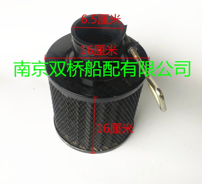 。华丰动力船用4105潍柴滤器发电机4RMG25型柴油机空气滤清器空
